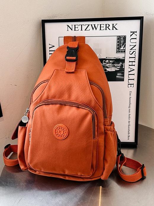 双肩背包 简约新款时尚双肩包 女原宿休闲潮流学生书包 大容量背包 商品图0