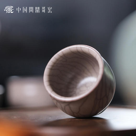 问鼎哥窑龙纹系列高古杯 商品图2