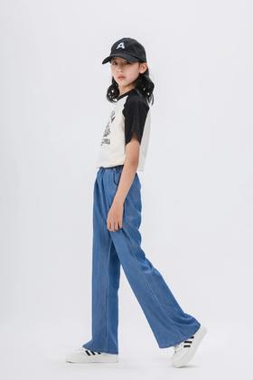 【SIIJJEYY枝辑儿童天丝牛仔裤】出口标准，全量检品⚠️宝贝夏日冰凉神裤❗💰49元起一条❗天丝软牛仔材质！上身冰凉，超轻超软！