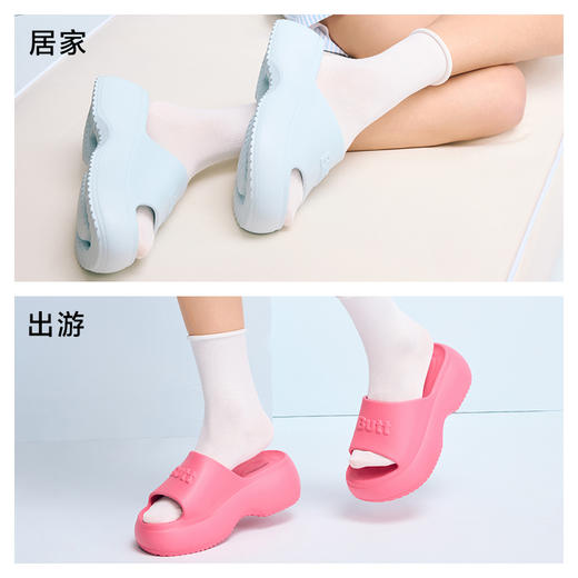 【新品上新】有棵树EVA厚底增高女士拖鞋-X1003 商品图2