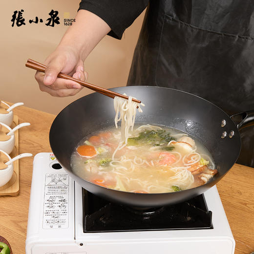 张小泉 家味圆底铁锅 无盖 32cm 商品图4