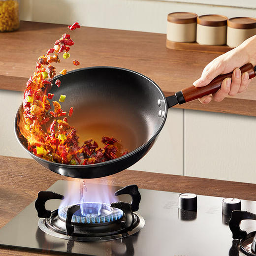 炊大皇  始祖精铁炒锅32cm  CG32SZ-1 商品图2