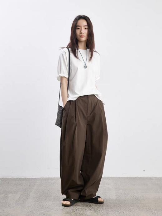 步履不停/5B18141C/袖口卷边短袖 商品图3