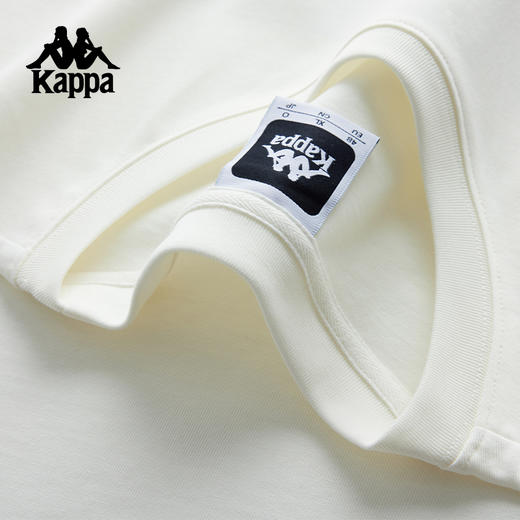 Kappa卡帕背靠背运动短袖男2025新款夏季宽松纯棉t恤透气上衣女潮K0F52TD66 商品图2