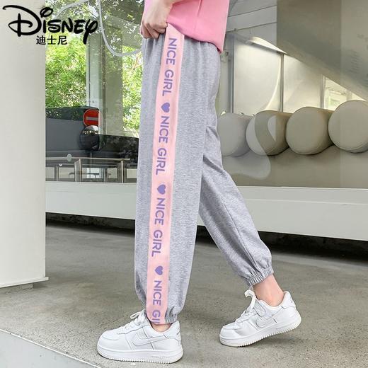 【Disney迪士尼】女童裤子夏季薄款2025新款儿童运动裤夏装休闲裤 商品图2