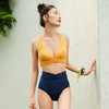 sisia2025新款泳衣女泡温泉性感高腰海岛显瘦比基尼女士绝美泳衣SWT23-06B 商品缩略图3