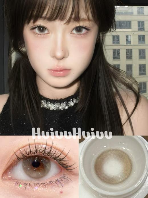 【半年抛大直径】MIXMIXX-昆仑煮雪 棕-14.5mm【半年抛 0-800度 无525/575】 商品图0