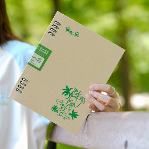 团团好朋友环保笔记本 商品图1