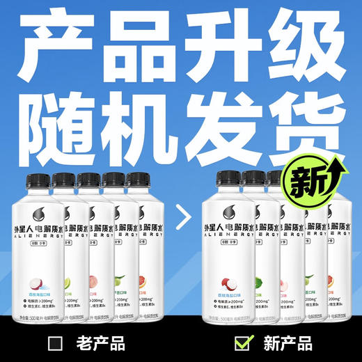 外星人电解质水-青柠味500ml*15（0糖0卡）-XJ 商品图0