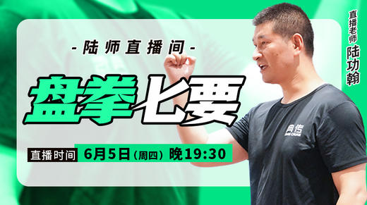 【6月5日】盘拳七要 商品图0