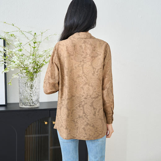 【简约天丝衬衫】百搭知性纯色衬衫长袖衬衣薄款1150 商品图5