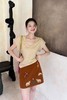 SUMMER & SAGE 纯色u领上衣+风格童趣绣花半身裙 20435 商品缩略图0