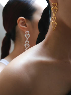 LS｜Heart Alchemy Earrings 炼心术耳环 [ 金 / 银 ]【Love·Atypical Symbols】