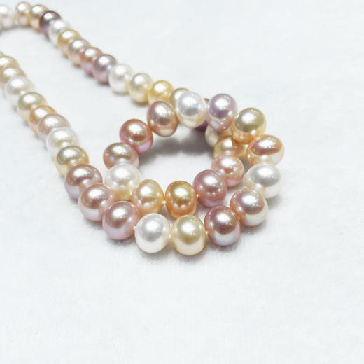 多彩多福精品珍珠项链【9.3-10.2mm】 商品图2