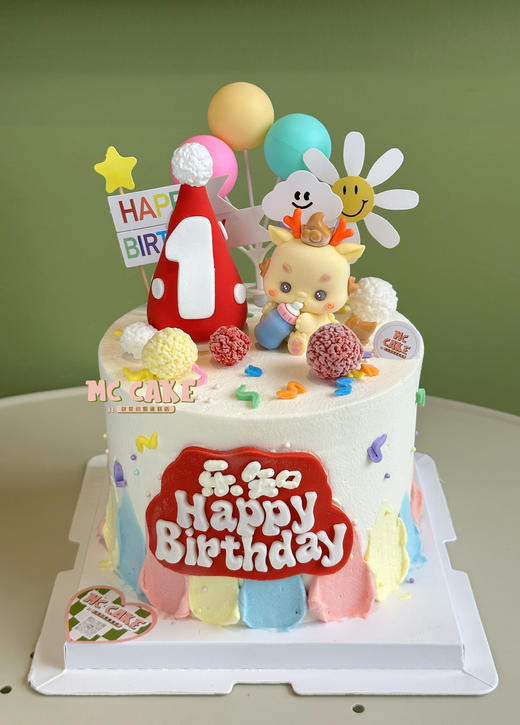 周岁蛋糕/卡通生肖宝宝生日蛋糕 商品图1