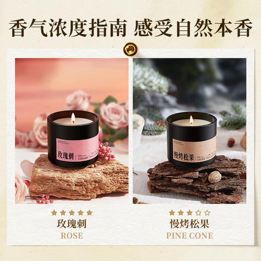 椰放 AIRFUNK 自然之味香薰蜡烛110g 商品图4