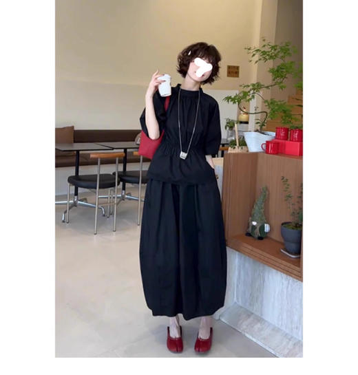 裁缝学苑AS504韩版小衫花苞裙套装纸样女装上衣半身裙样板图纸 商品图2