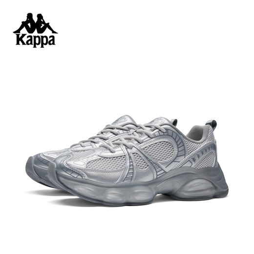 Kappa卡帕背靠背老爹鞋女款新款夏季情侣款跑鞋网面透气运动鞋男K0FY5MC99 商品图1