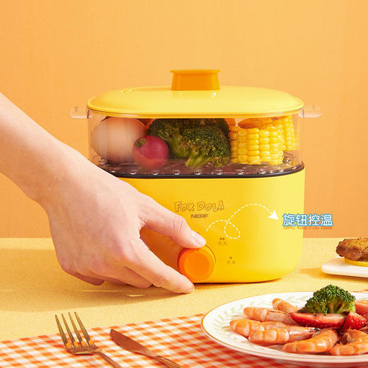 美国nerf拉尔弗狐狸多拉多功能电煮锅  2L大容量 商品图5