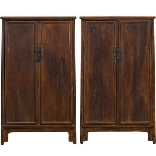 清 红木圆角柜（一对） 商品图5