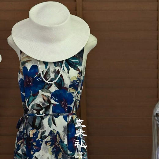 【预售7天】良木礼真丝吊带裙（腰带）（2323） 商品图2