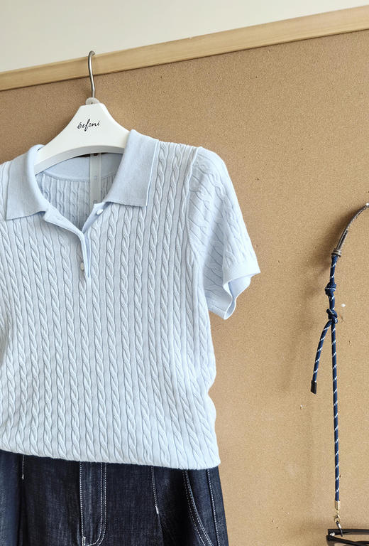 无图【经典款】【商场同款】伊芙丽夏套头毛衫1G4830053 商品图1