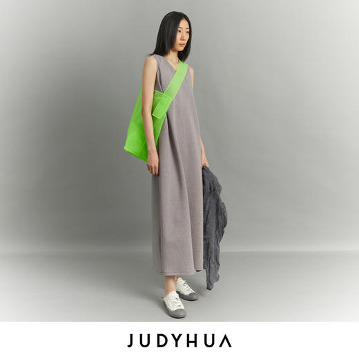 沉睡系列后开衩连衣裙 商品图1