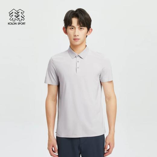 K隆 夏季高端面料 弹力速干压胶短袖POLO衫 Z-15418 商品图3