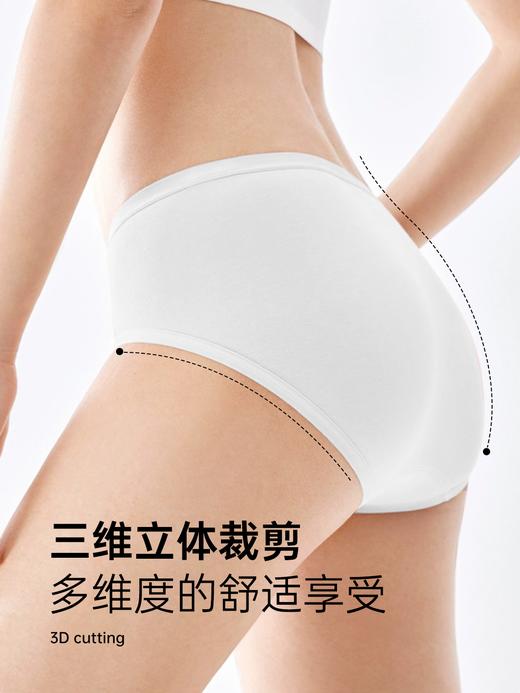 【女士内裤纯棉】BEBE STAR纯棉灭菌日抛免洗便捷独立包装出差旅游 商品图4