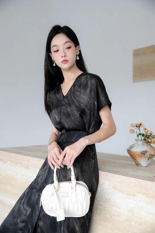 Le Malene 复古气质茶歇连衣裙 20424 商品图5