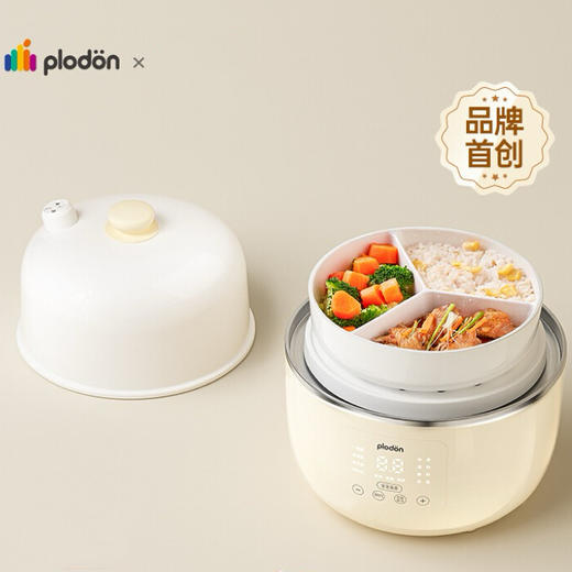 【不接平台单】浦利顿新品电蒸锅小陶气辅食锅宝宝电炖锅PLD-DZG20-20Z 商品图0