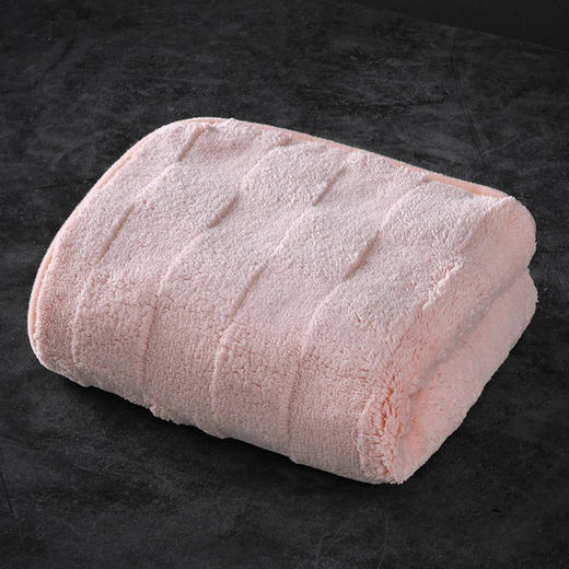 【独立包装5条】珊瑚绒毛巾吸水速干加厚洗澡成人洗脸礼品浴巾 商品图4