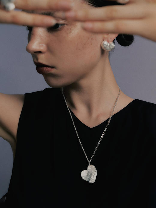 LS｜El chocolate Earrings 巧克力爱心耳环 [ 金 / 银 ]【Celestial】 商品图2