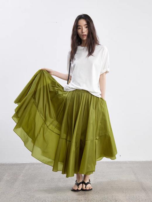 步履不停/5B18141C/袖口卷边短袖 商品图2