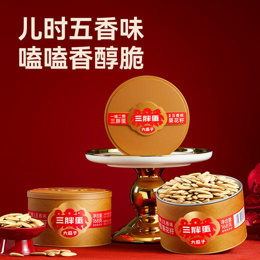 五香葵花子168g/罐 商品图1