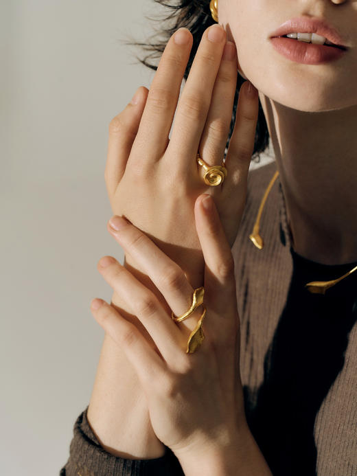 LS｜Plantopia Ring 心穴戒指 [ 金 ]【Botanicalia】 商品图5