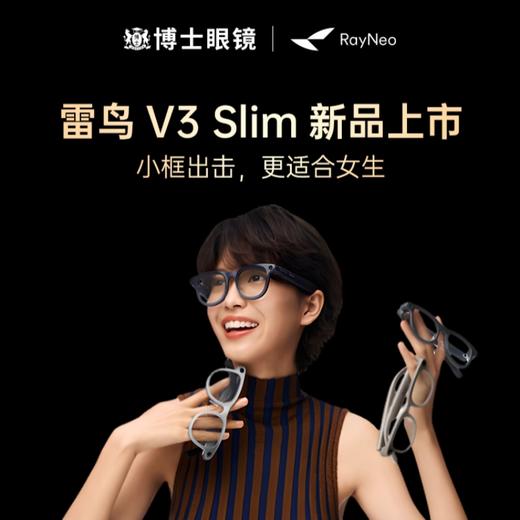 【限量现货】雷鸟V3 slim AI拍摄智能眼镜 商品图0