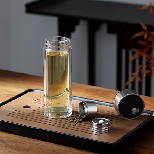 菲驰 茶语欣香磁弹泡茶杯FC318-300 商品图1