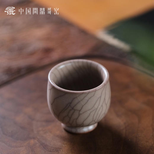 问鼎哥窑龙纹系列高古杯 商品图1