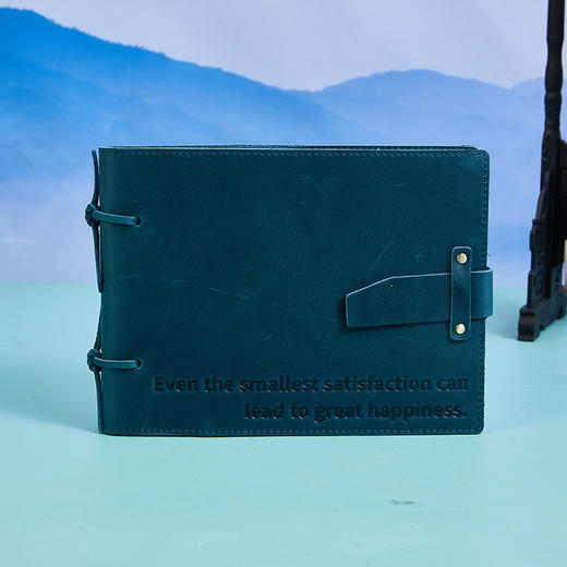 小林漫画  高端疯马皮复古多功能本 牛皮纸  6色可选 握在手心的 “时光琥珀” 商品图5