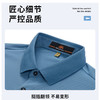 半身缘男装 夏季半袖拼色间条纹爸爸装宽松短袖POLO衫252312M03912188 商品缩略图3