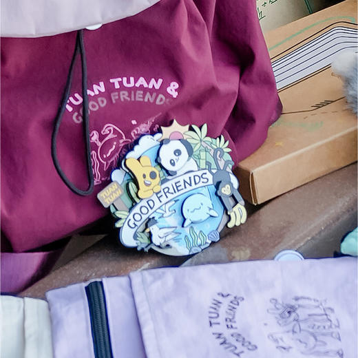 团团好朋友木制冰箱贴 商品图1