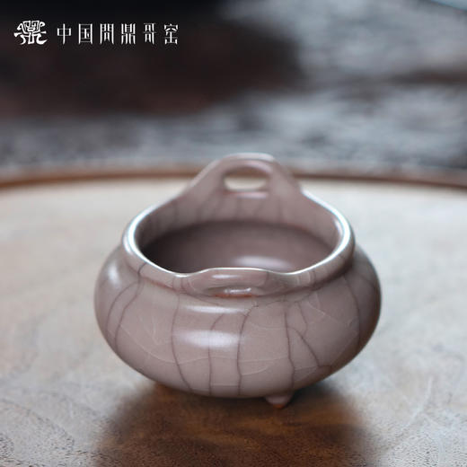 问鼎哥窑龙纹系列小香炉杯 商品图4