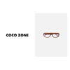 刘一一&COCO ZONE 复古小框书呆子眼镜椭圆框眼镜 23C30437 商品缩略图0
