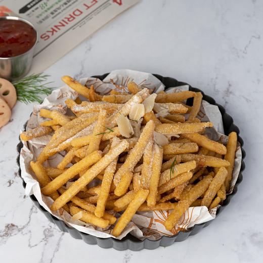 楚荷香冷冻藕条2kg速冻藕条冷冻干煸椒盐半成品油炸裹粉炸莲藕条小吃 商品图1