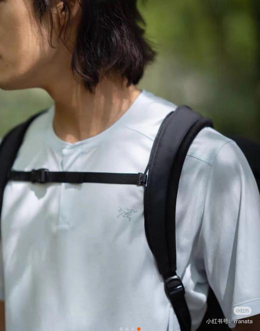 鸟 亨利领KADEM HENLEY SS 透气速干短袖T恤 Z-15419 商品图11