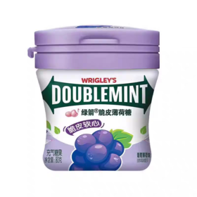 绿箭80g葡萄薄荷味脆皮薄荷糖