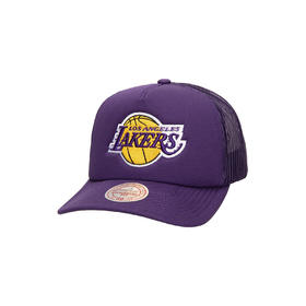 Mitchell&Ness 湖人Lifestyle弯檐帽 71272