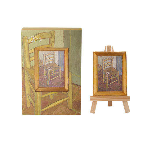 英国国家美术馆 大师系列 梵高椅子树脂 冰箱贴 商品图4