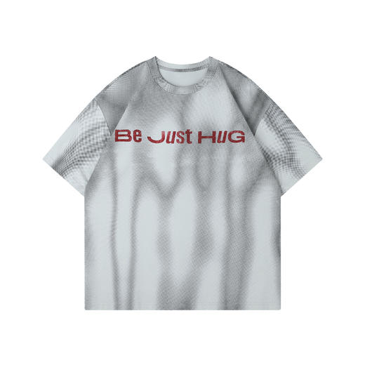 BJHG不计后果 美式休闲短袖t恤男夏2025新款复古斑驳潮流街头半袖 商品图4